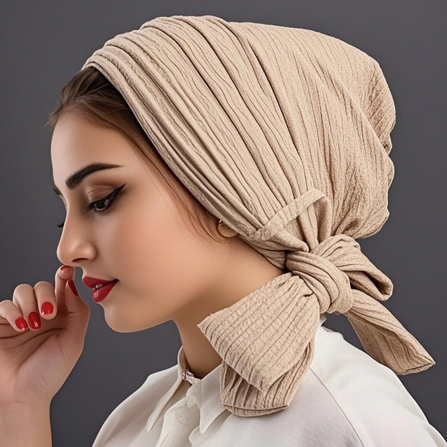Women'S Fashion Hats - Luxury Spring knot Turban Hat for
