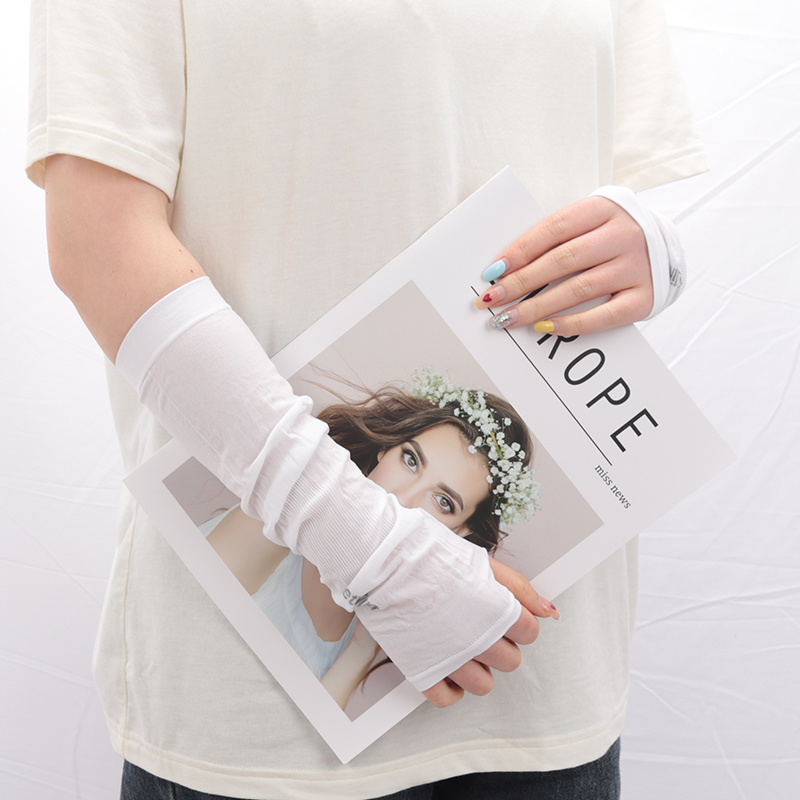 New Ice Silk Sleeve Sunscreen  - Women'S Fashion Gloves review and price