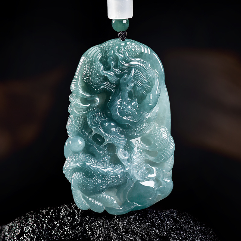 Natural Burmese Jadeite Dragon - Women'S Fashion review and price