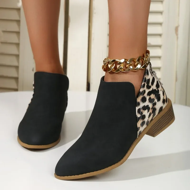 New Fashion Patchwork Leopard  - Women'S Fashion Ugg Boots review and price