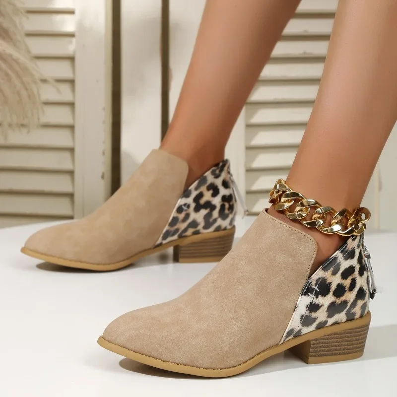 New Fashion Patchwork Leopard  - Women'S Fashion Ugg Boots review and price