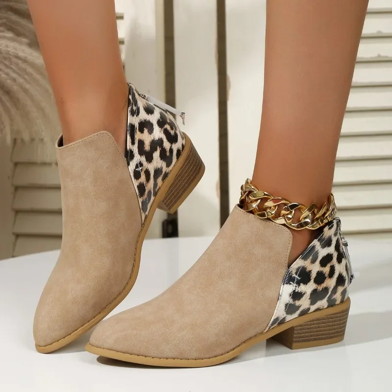 New Fashion Patchwork Leopard  - Women'S Fashion Ugg Boots review and price