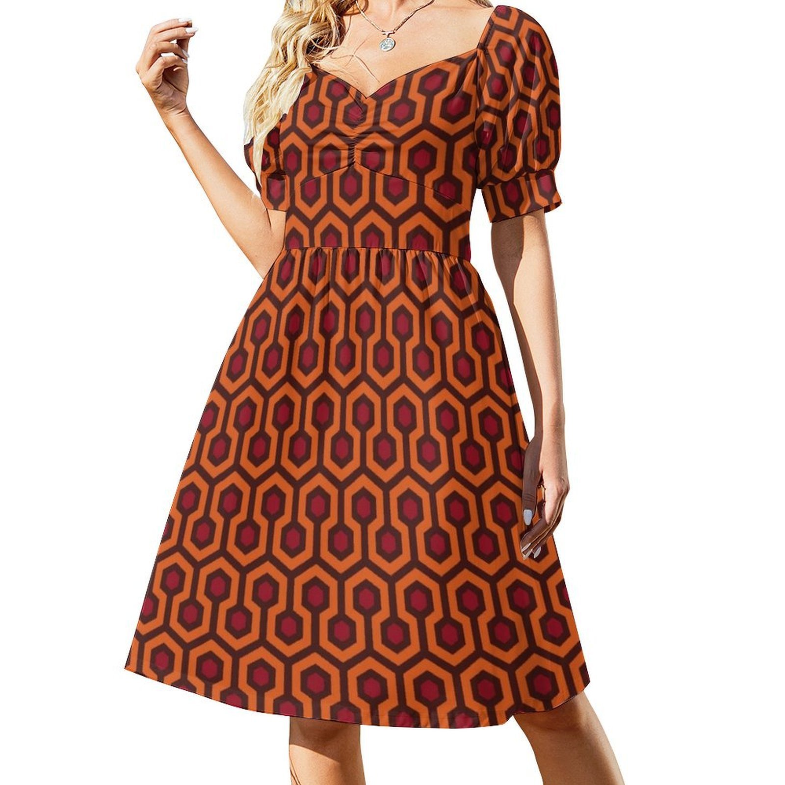 Overlook Pattern Boho Chic Dre - Women Fashion Gown review and price