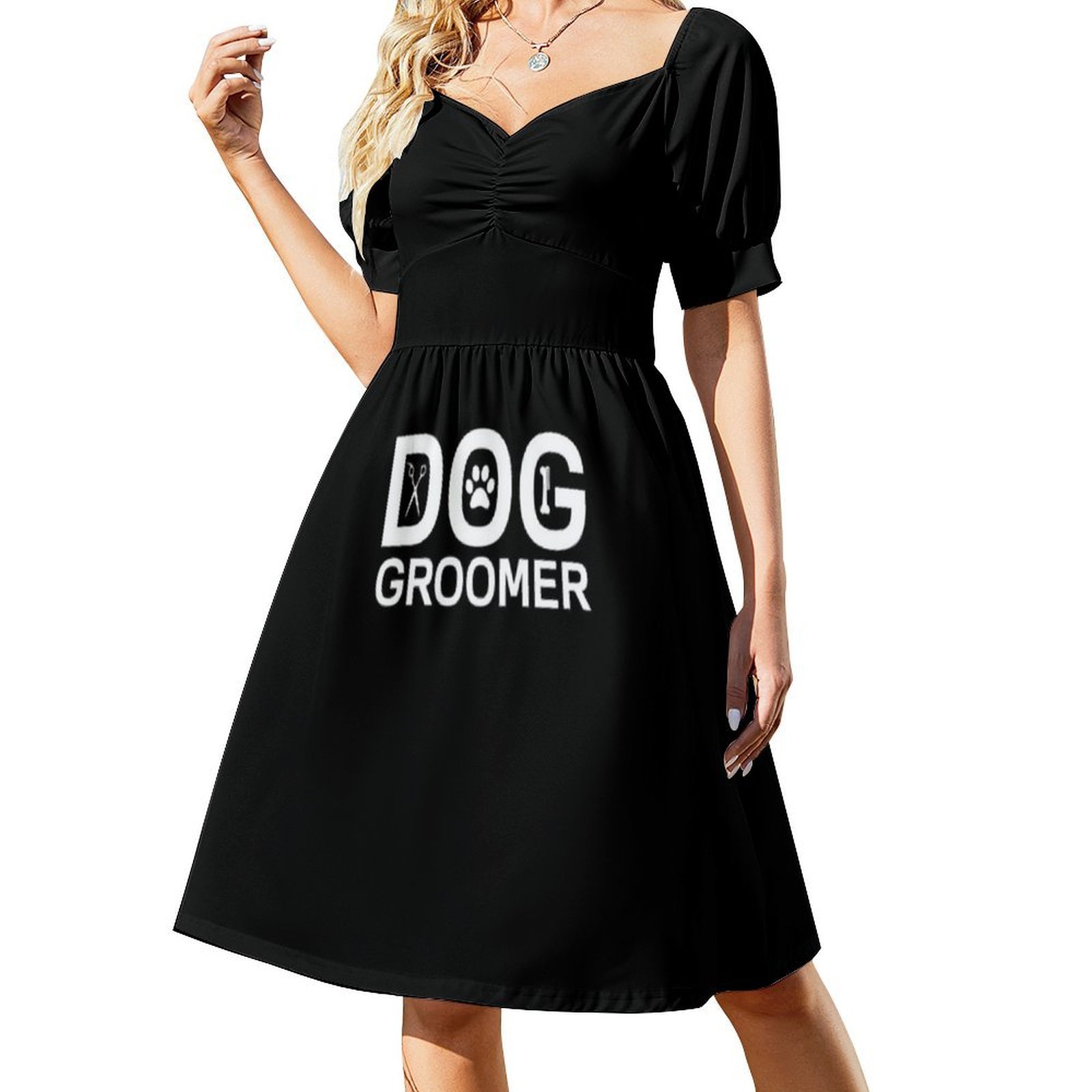 Dog Groomer Boho Chic Dress El - Women Fashion Gown review and price