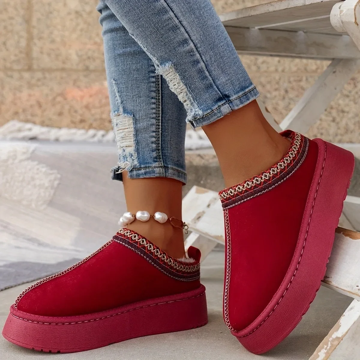 New Ankle Flats Platform Women - Women'S Fashion Ugg Boots review and price