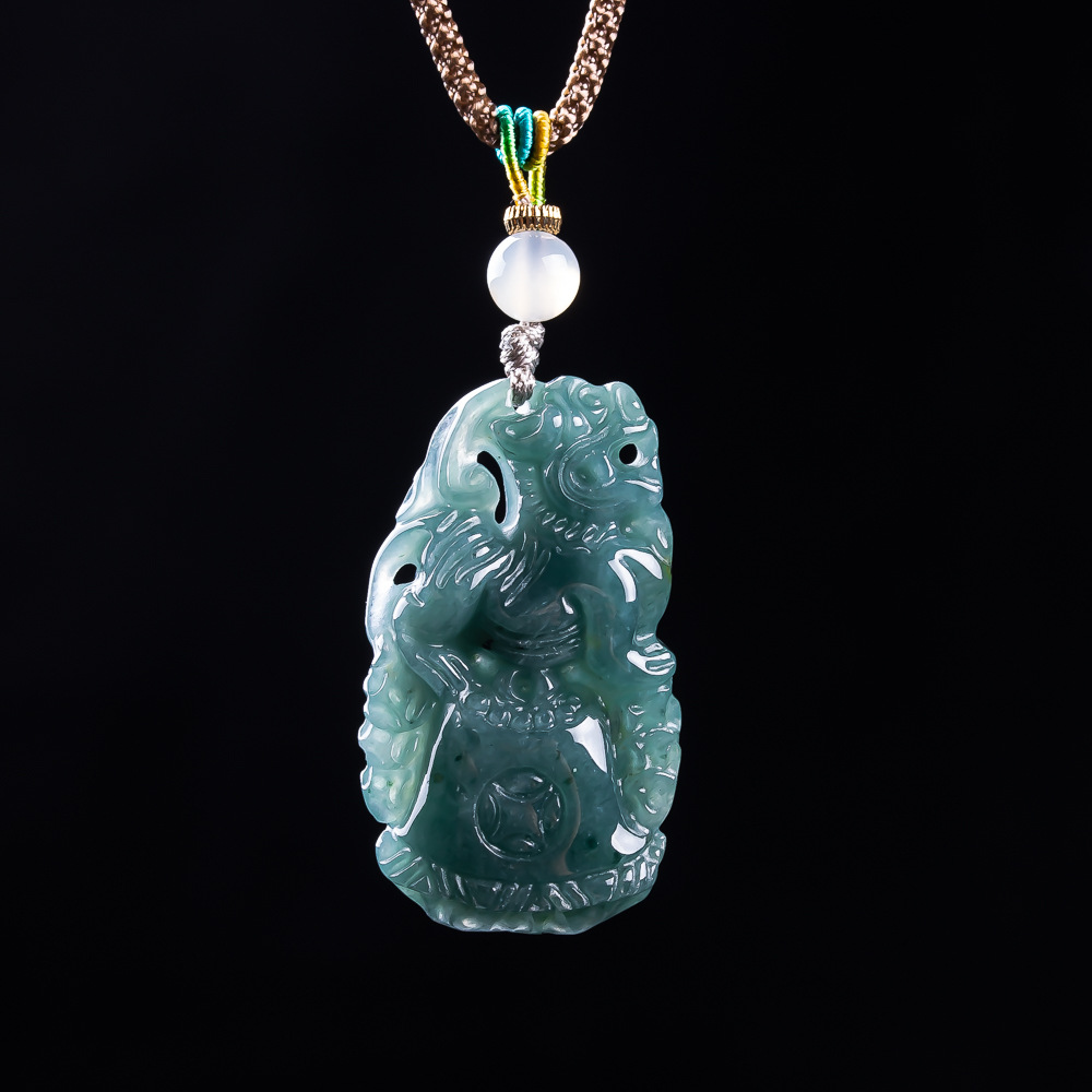 Burmese Jadeite Pixiu Pendant  - Women'S Fashion review and price