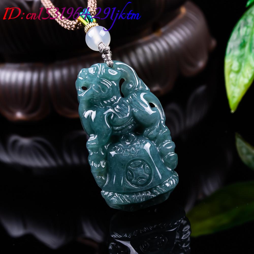 Burmese Jadeite Pixiu Pendant  - Women'S Fashion review and price