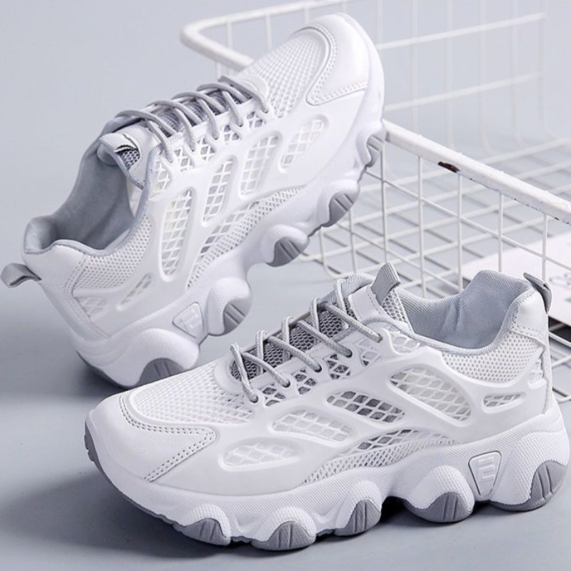 Breathable Mesh Chunky Sneaker - Women'S Fashion Running Shoes review and price
