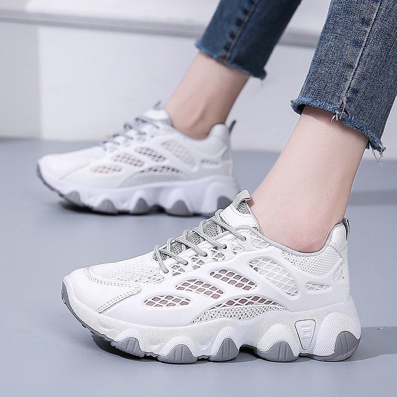 Breathable Mesh Chunky Sneaker - Women'S Fashion Running Shoes review and price