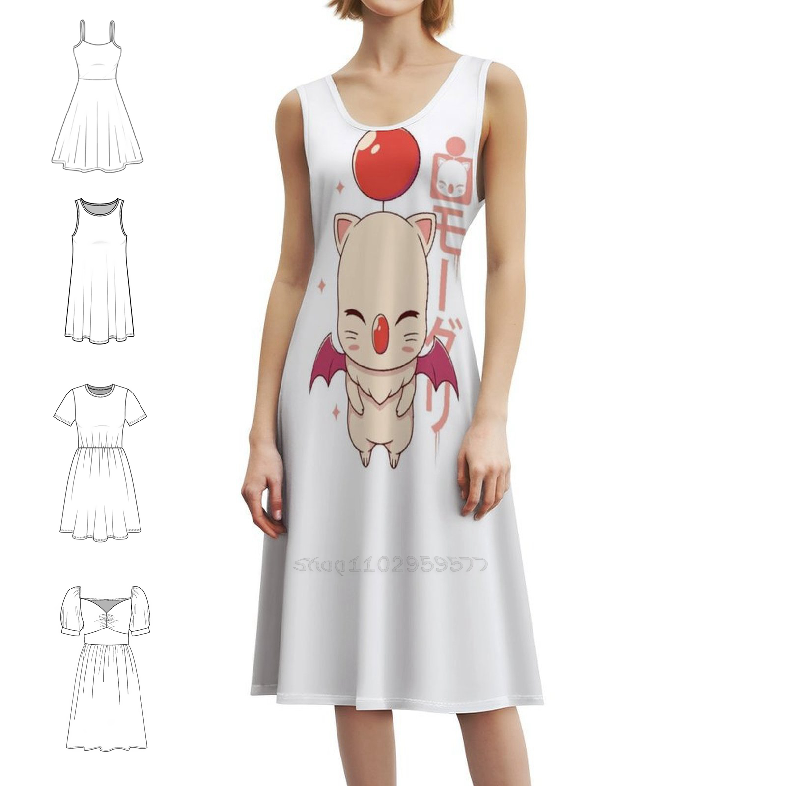 Moogle Kupo! Boho Chic Dress E - Women Fashion Gown review and price