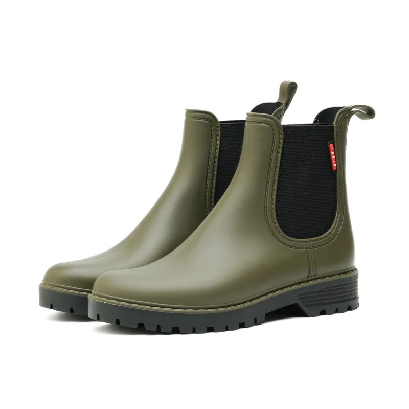 Women's Short Tube anti Slip R - Women'S Fashion Rain Boots review and price