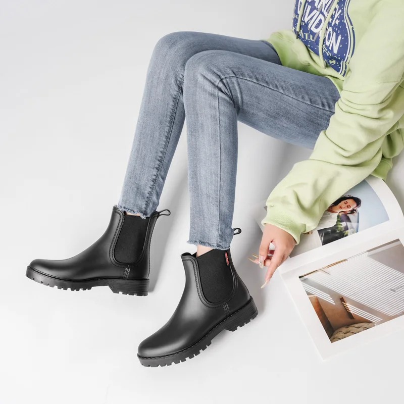 Women's Short Tube anti Slip R - Women'S Fashion Rain Boots review and price