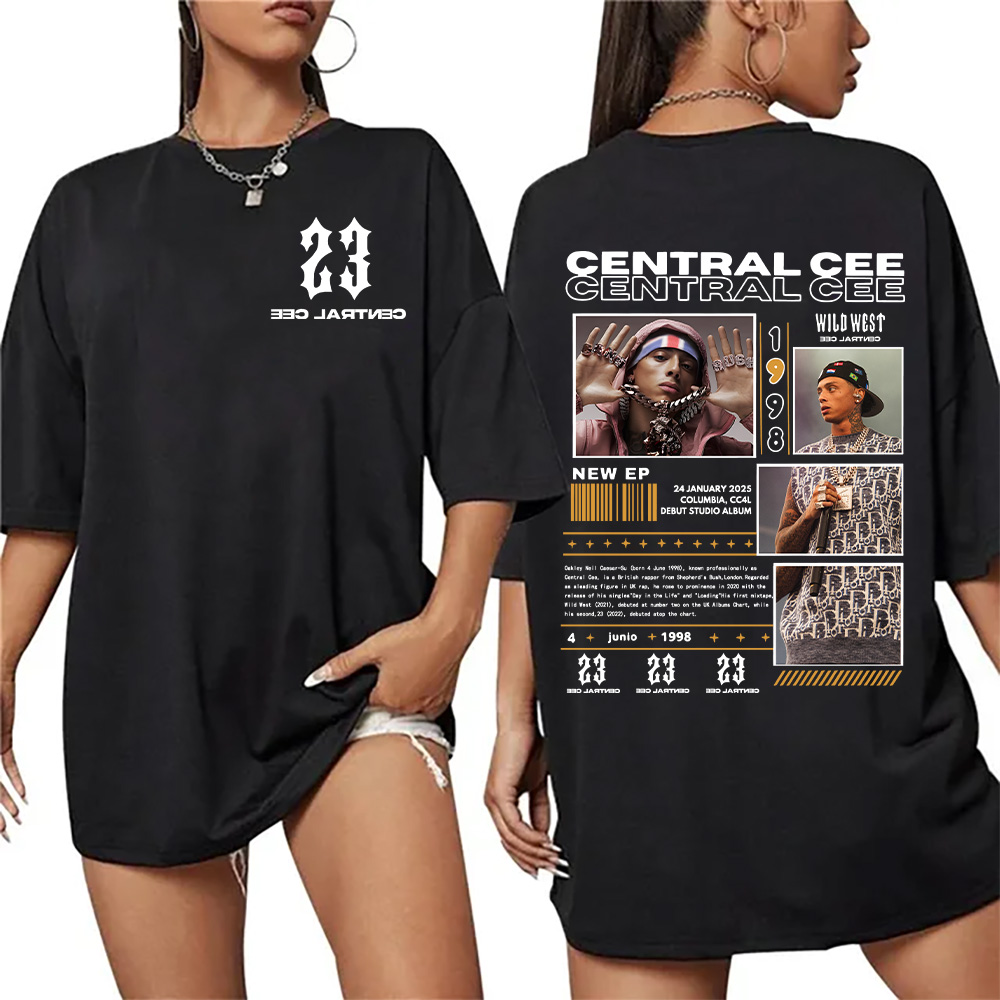 Rapper Central Cee Wild West T - Women'S Fashion Wild West review and price