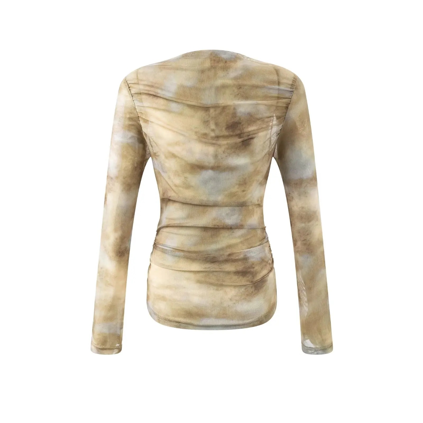 2025 Sexy Tie-Dye Print Ruched - Women'S Fashion For 2025 review and price