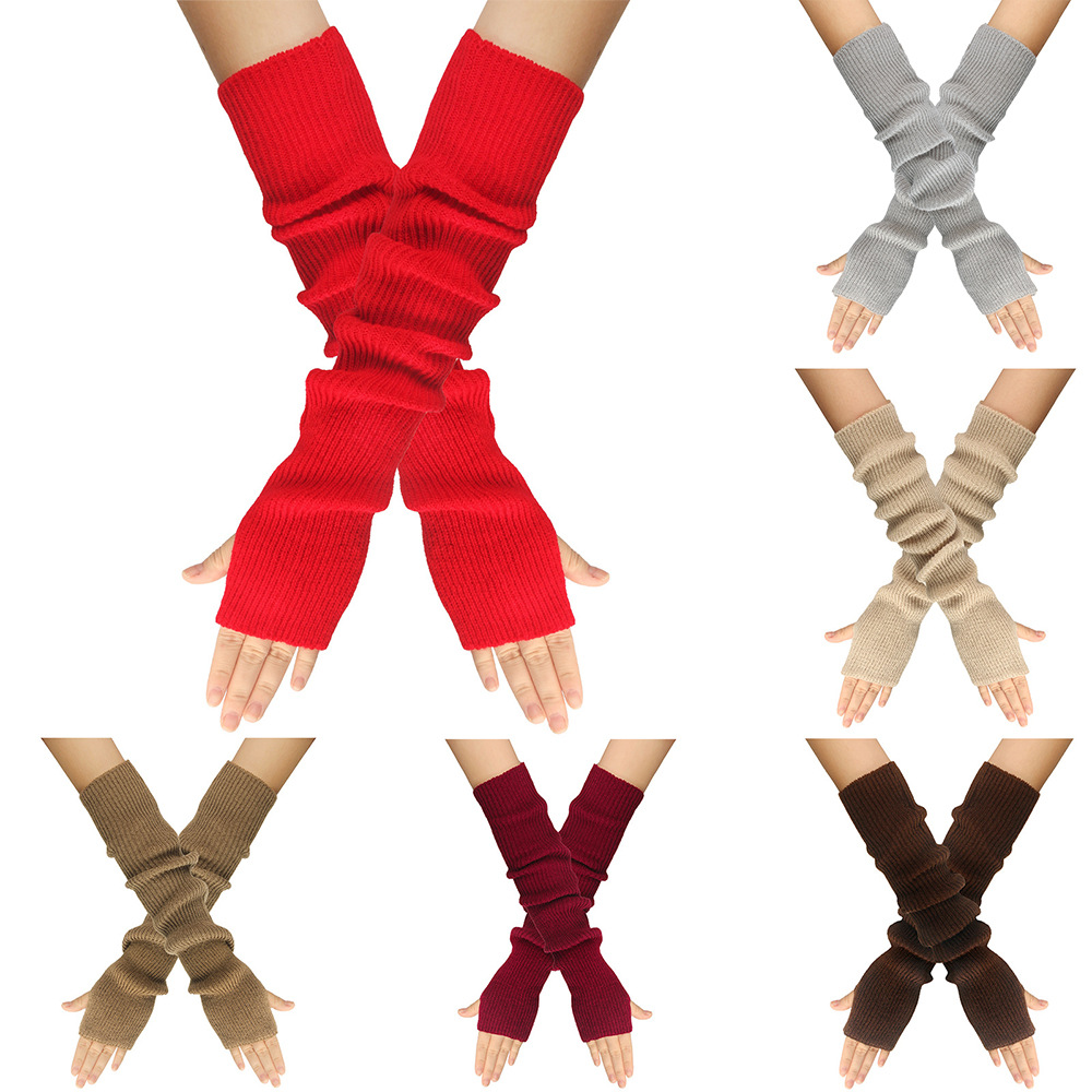 Autumn and Winter Knitted Glov - Women'S Fashion Gloves review and price