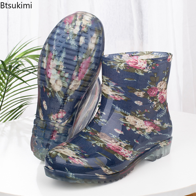 Fashion Women's Waterproof Rai - Women'S Fashion Rain Boots review and price