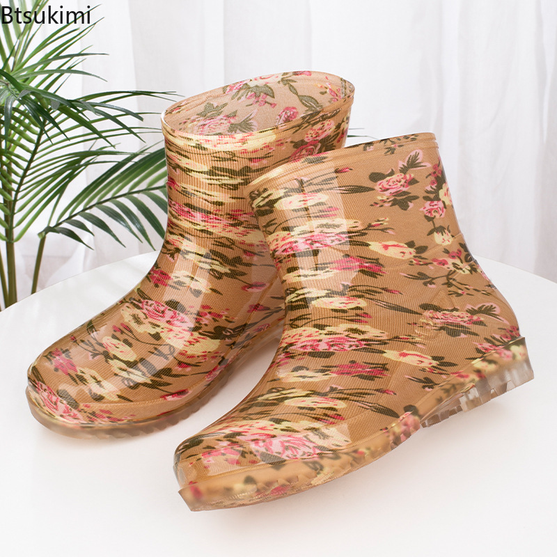 Fashion Women's Waterproof Rai - Women'S Fashion Rain Boots review and price