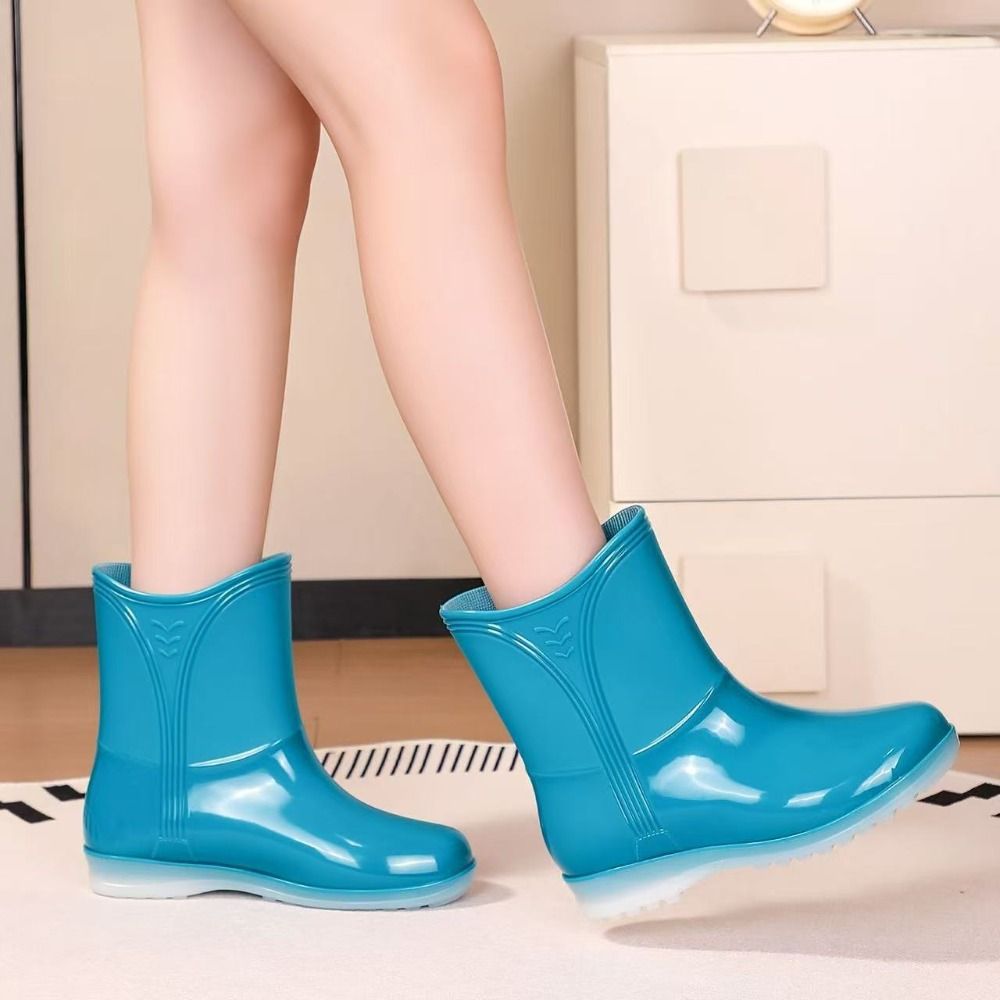 Mid-calf Women Rain Boots Wate - Women'S Fashion Rain Boots review and price