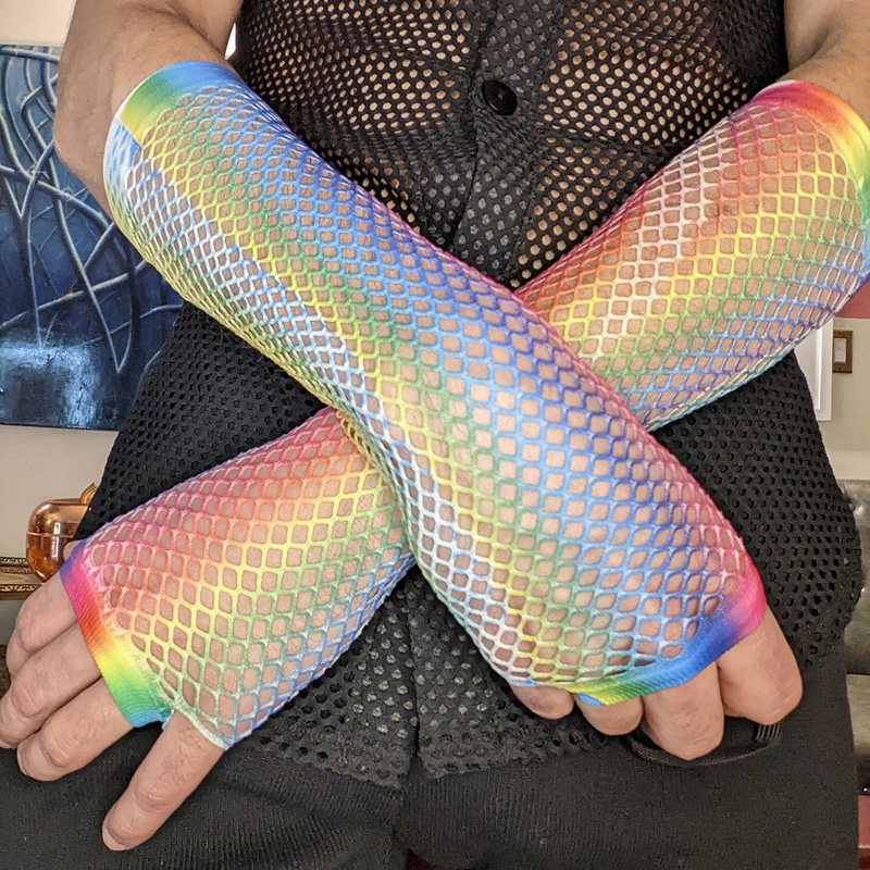 1 Pair Women Long Fishnet Net  - Women'S Fashion Gloves review and price