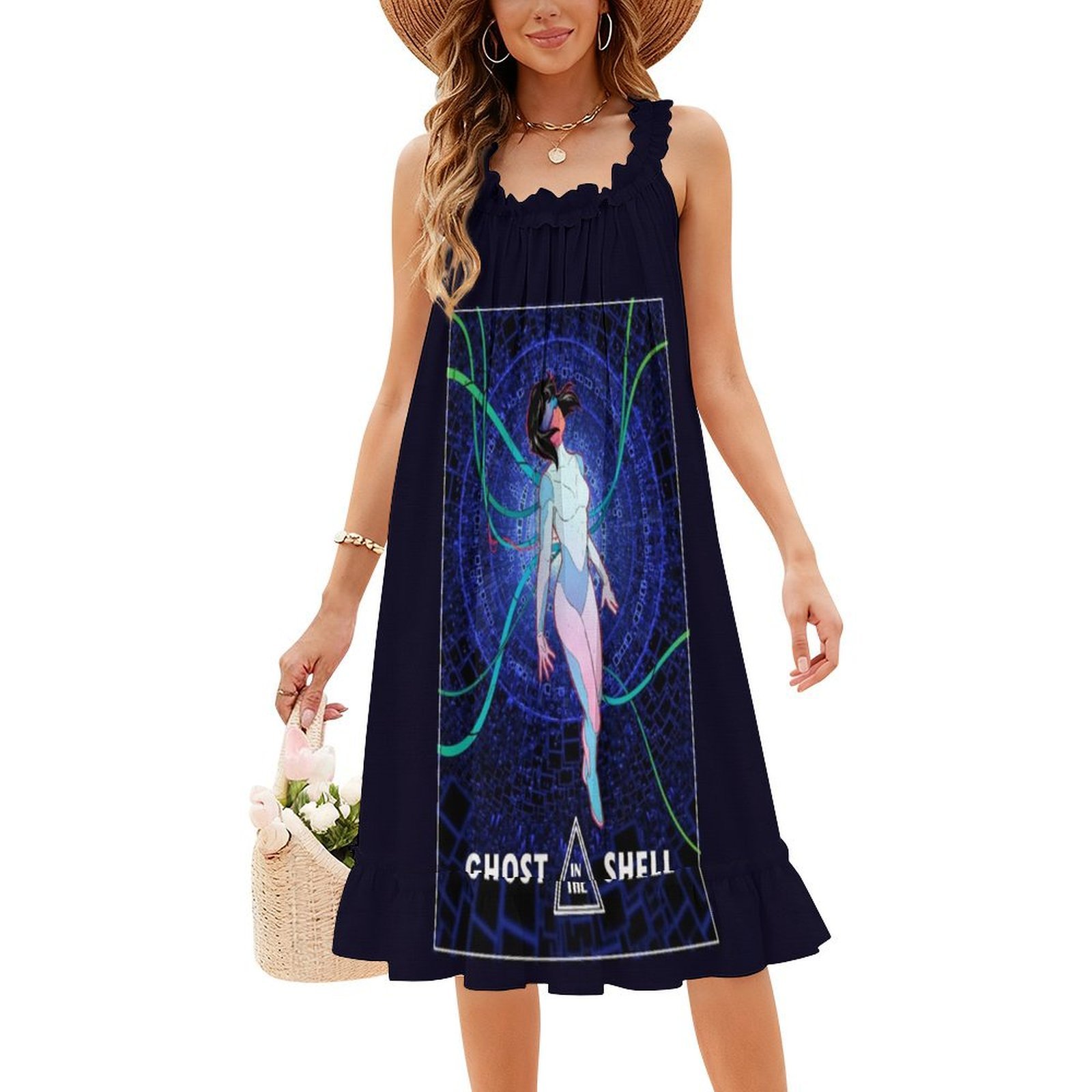 Ghost In The Shell Boho Chic D - Women Fashion Gown review and price