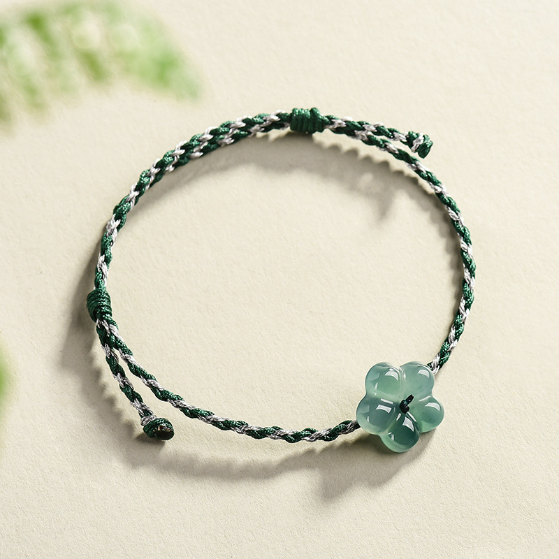 Burmese Jadeite Flower Bracele - Women'S Fashion review and price